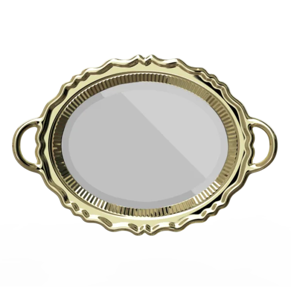 Q/PLATEAU-MIROIR/METAL